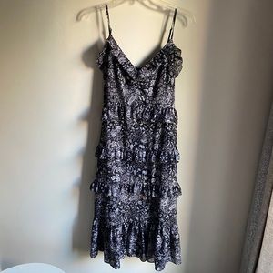 Michael Kors printed MIDI Ruffle Dress!